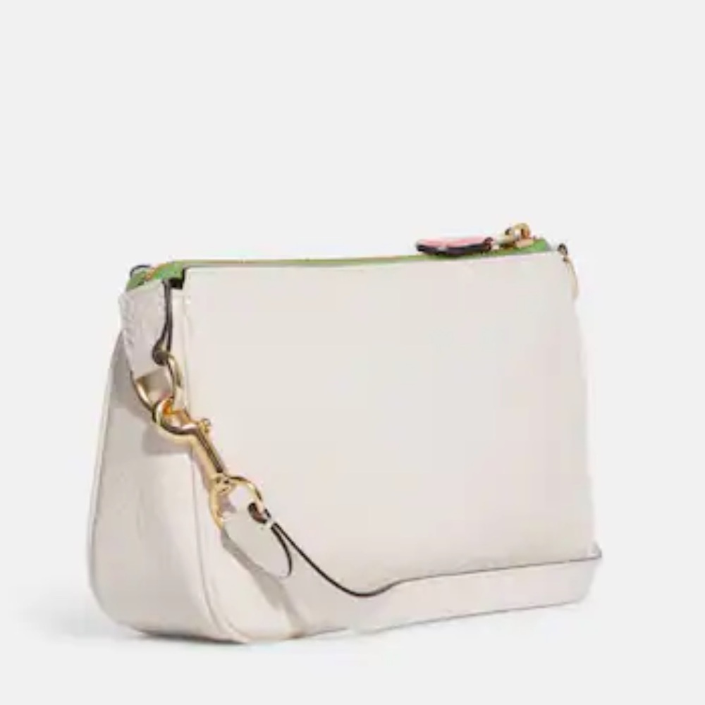 Coach Nolita 19 With Rainbow Coach 
Gold/Chalk Multi - Picture 7 of 16